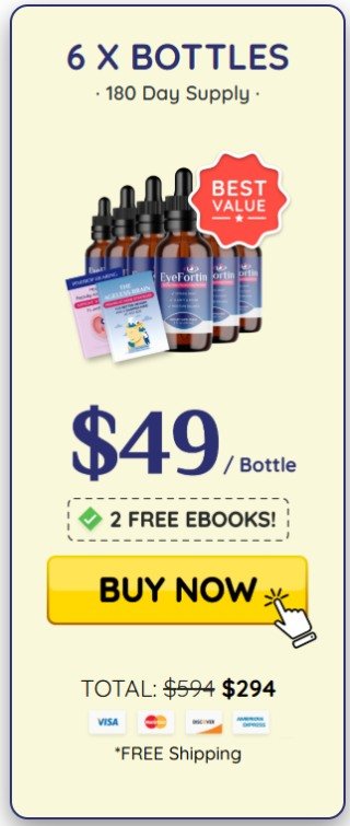 Buy EyeFortin 6 bottles